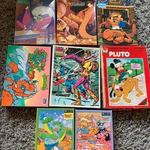 Vintage puzzle lot!